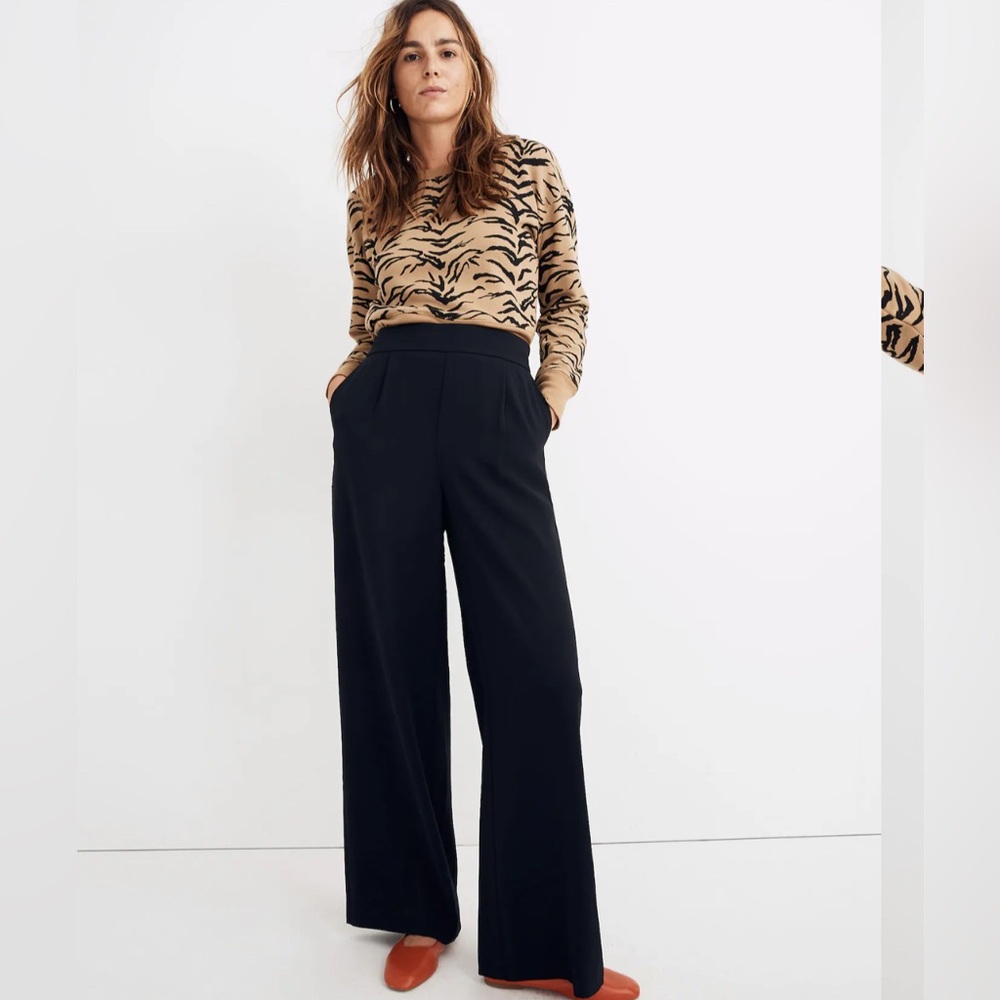 Madewell Huston Full Length Pull-On Pants Size Medium